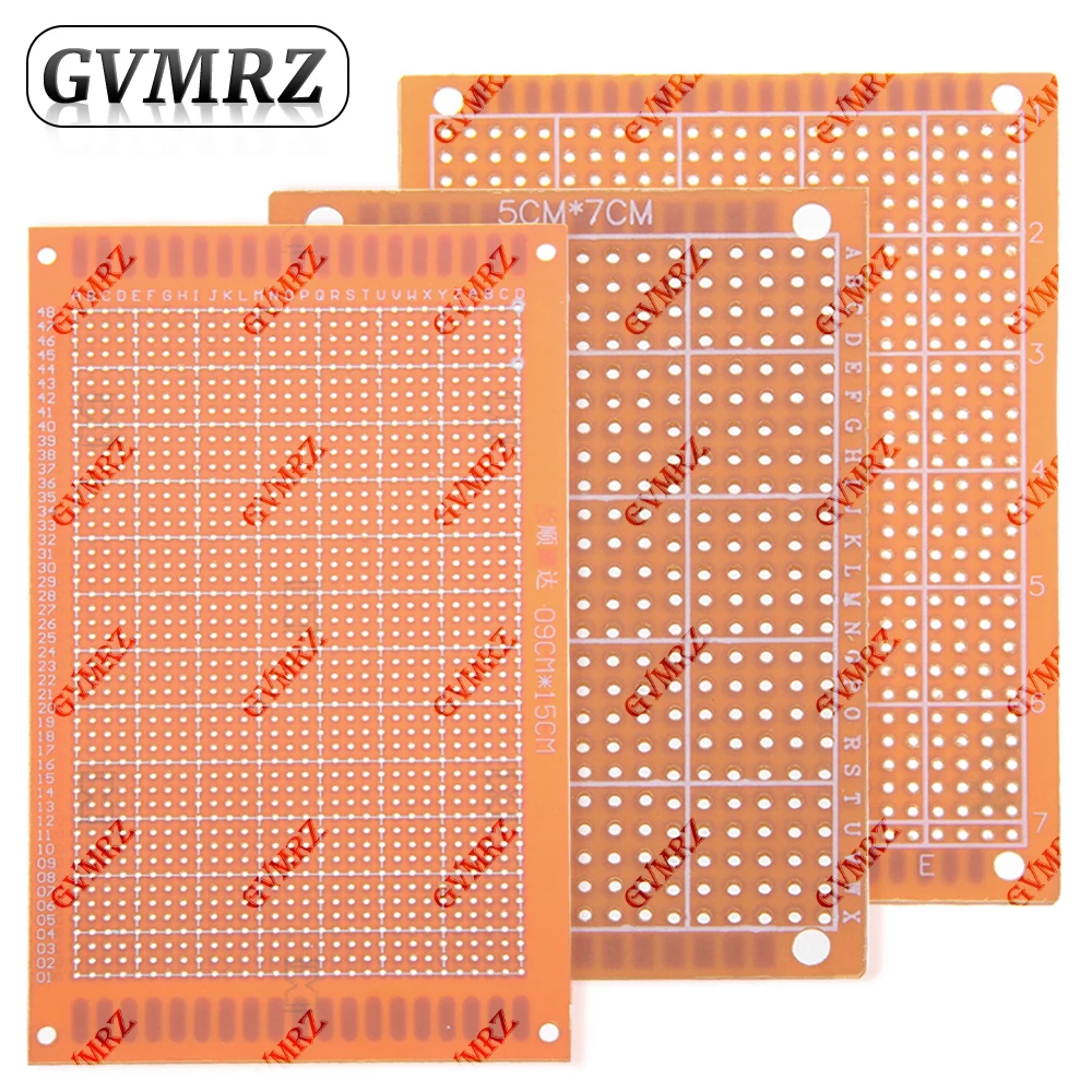Phenolic PCB Prototype Board Universal Through Hole Perfboard for DIY Electronic Projects