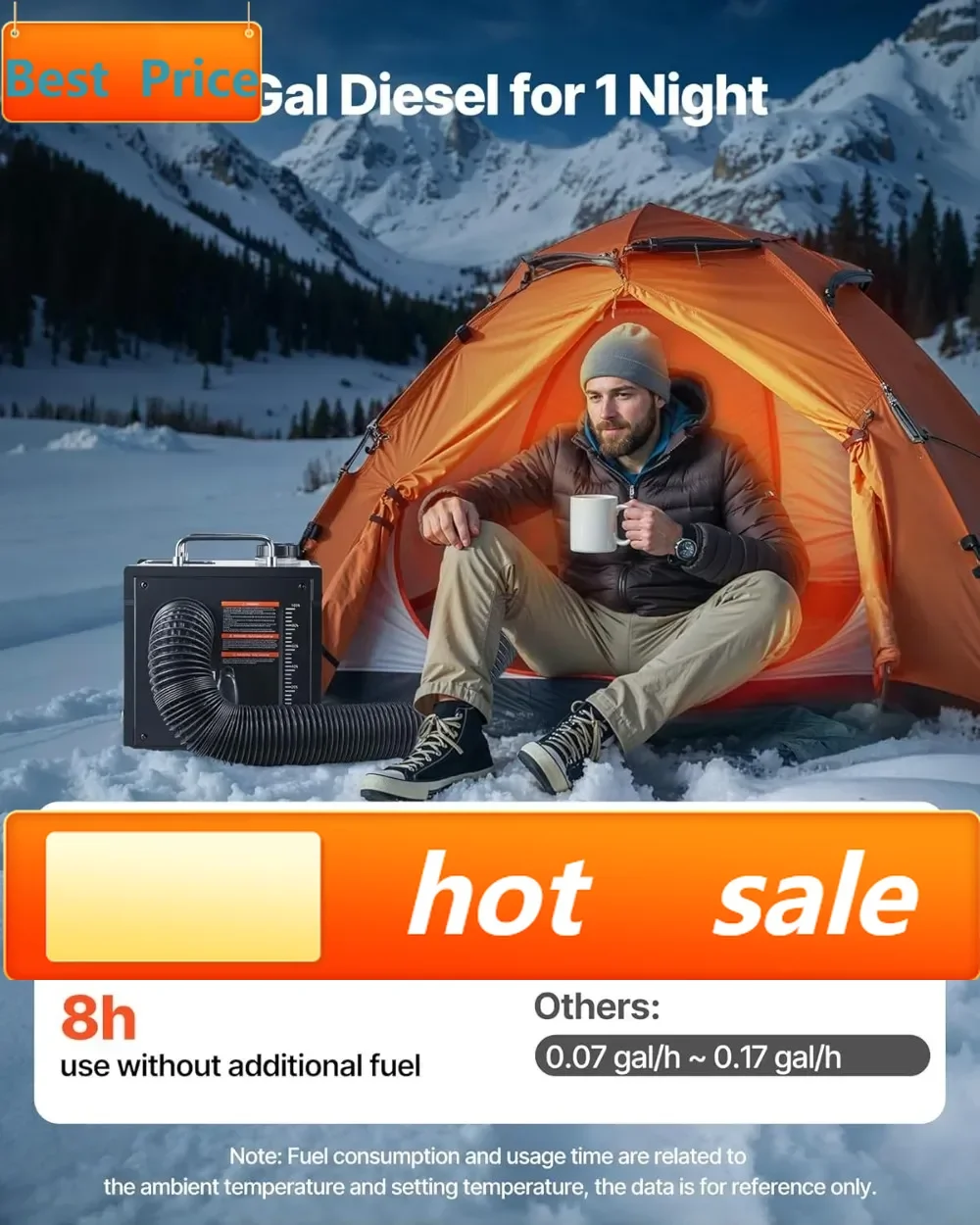 

Горячая распродажа: Портативный дизельный отопитель 8 кВт с Bluetooth-приложением, пультом ДУ и ЖК-экраном для грузовиков, автодомов, фургонов