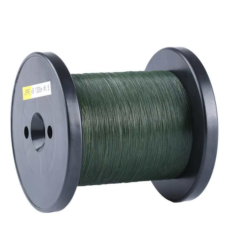 Fishing Line 1200M PE Line Fishing  UV GLOW GREEN Multicolor  Braided Fishing Line