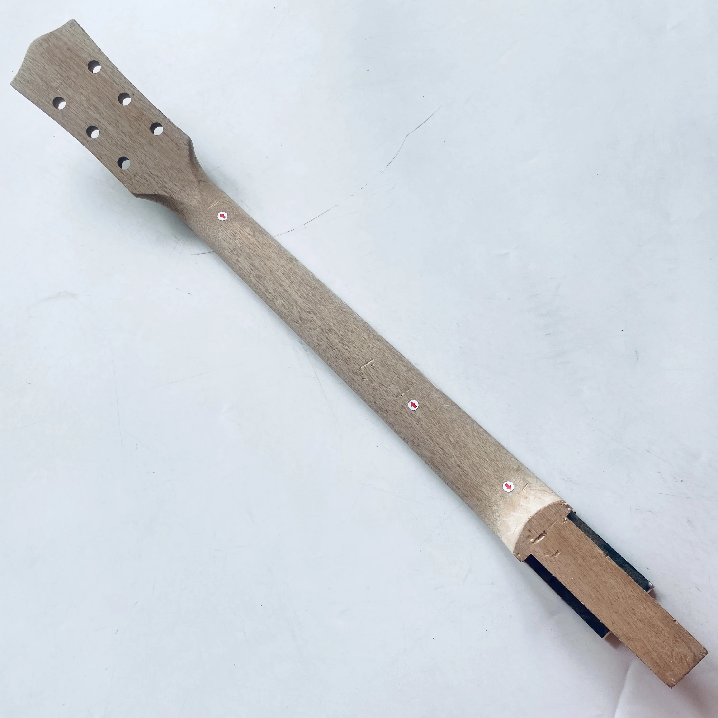 

PN616 Машинная головка L3R3, гриф для электрогитары, 22 лада для набора деталей «сделай сам», в стиле, переплет повреждения, незавершенный