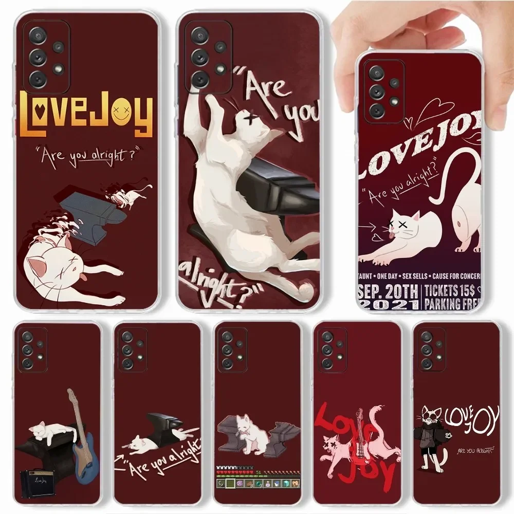 Cartoon Lovejoy Band Phone Case For Samsung,Galaxy,S20,S21,S22,S23,Fe,Lite,Plus,Ultra Note Shell