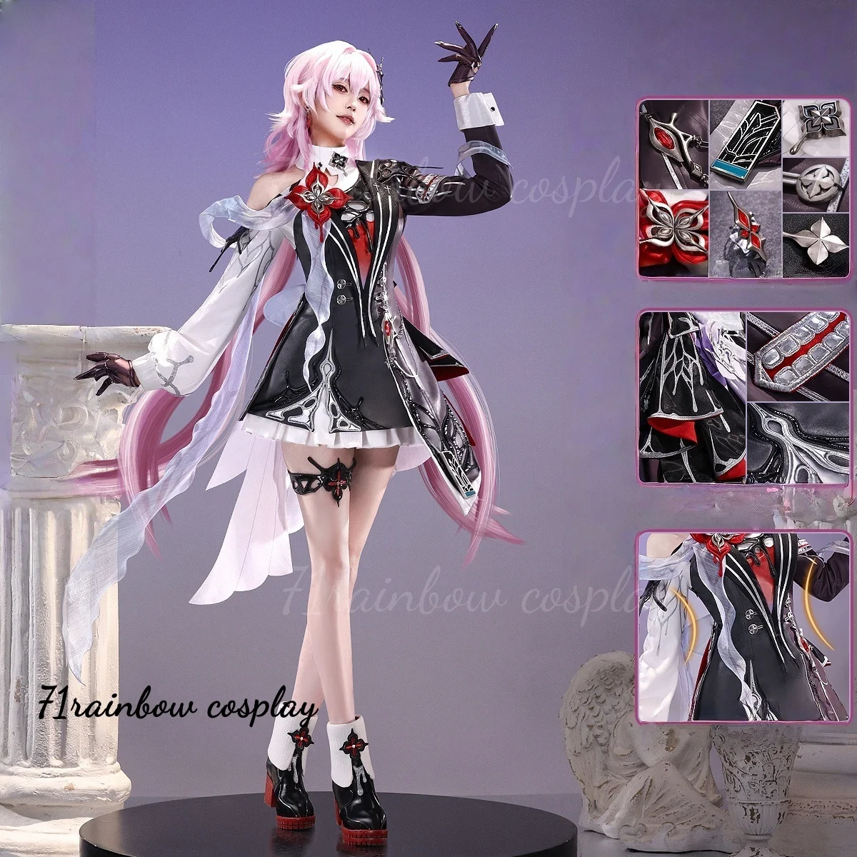 

Honkai：Star Rail March 7th New Skin Cosplay Costume Halloween Outfits Game March 7th Dresses Costumes Cosplay
