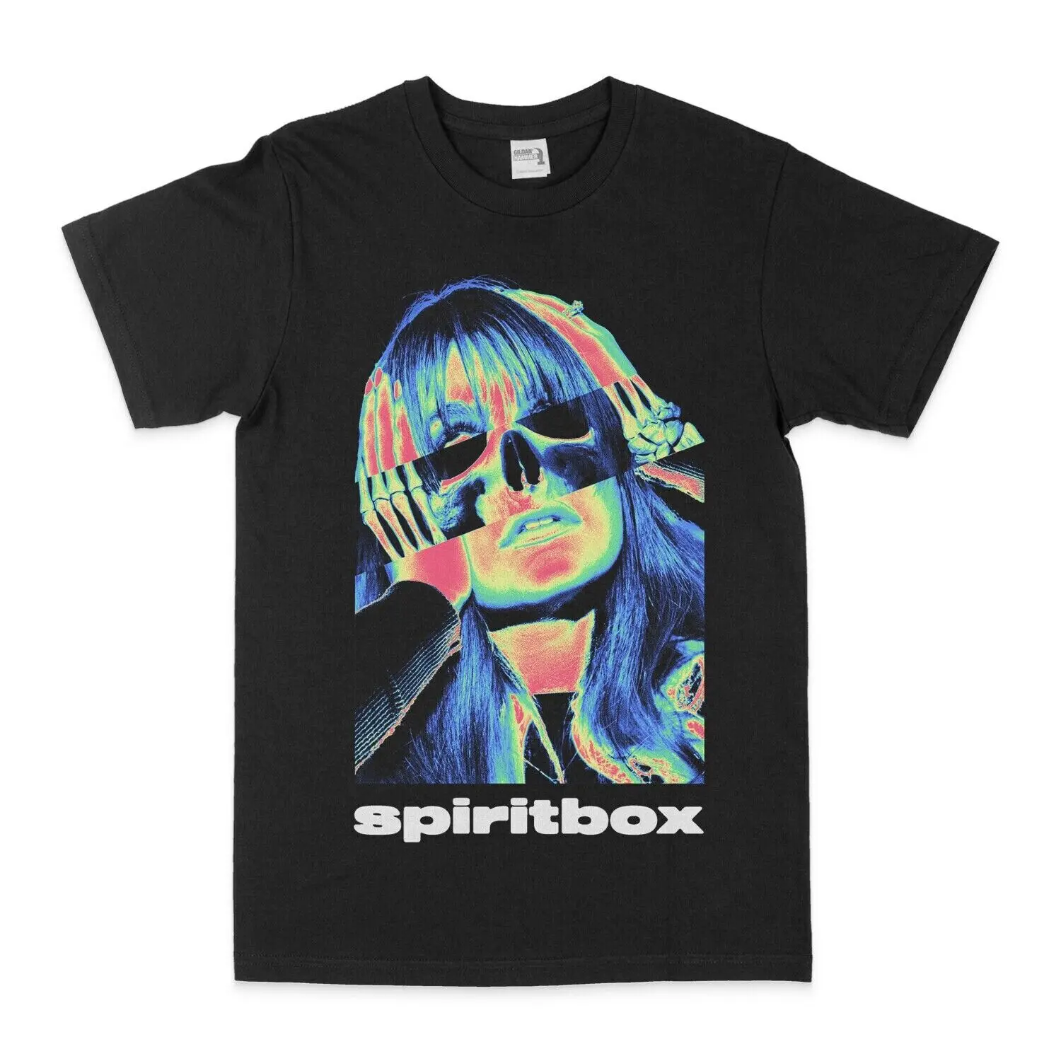 Spiritbox Xray World Tour 2023 Logo Black Rock Metal T-Shirt Gift For Fans