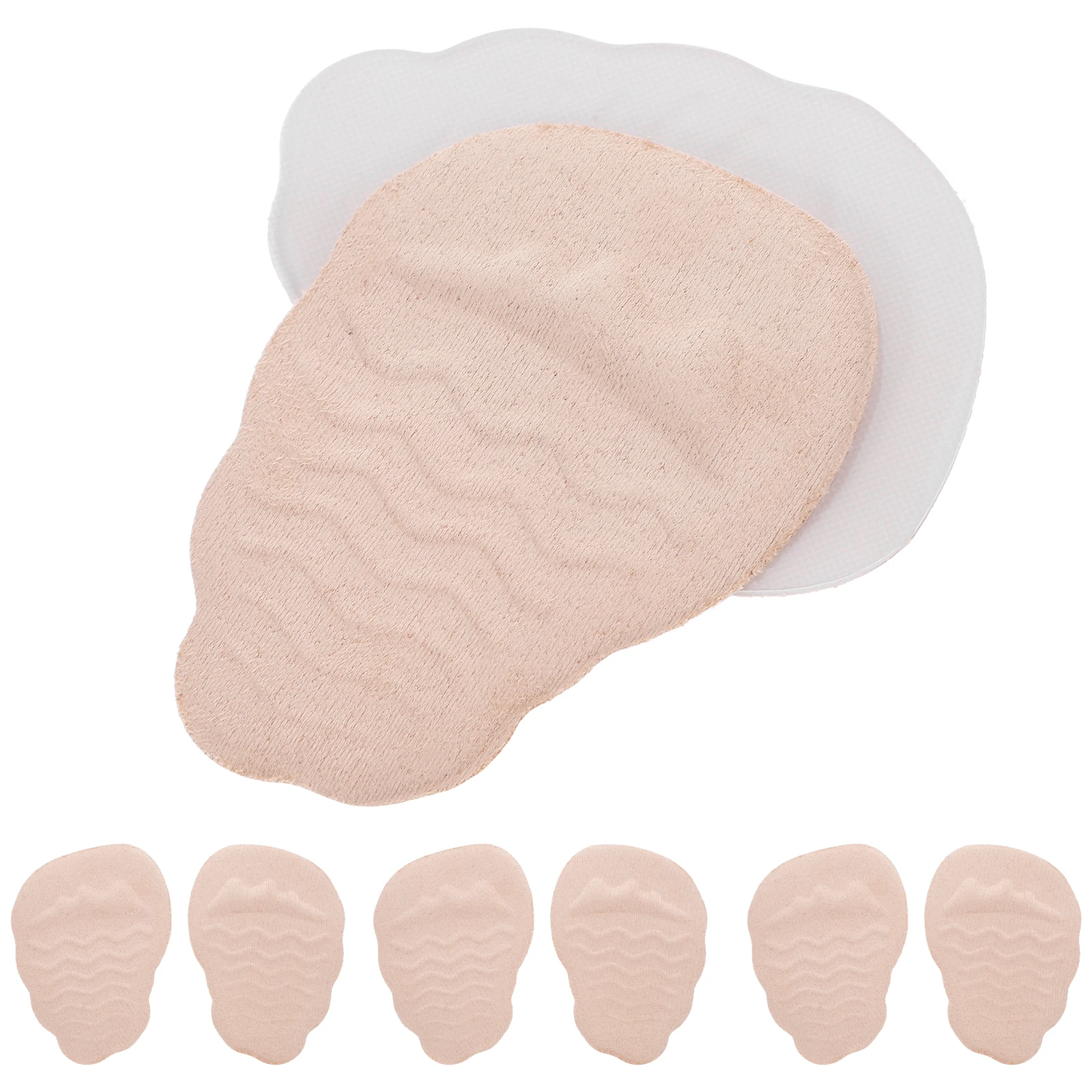 

4 Pairs Forefoot Pad Non-slip Insole Gel Soft Anti-skid High Heel Pads Comfortable Women Child Foot Care Tools