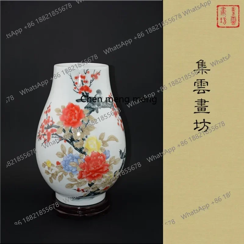 A6239 Vase spring full garden Jingdezhen ceramic small vase new color porcelain factory direct sales