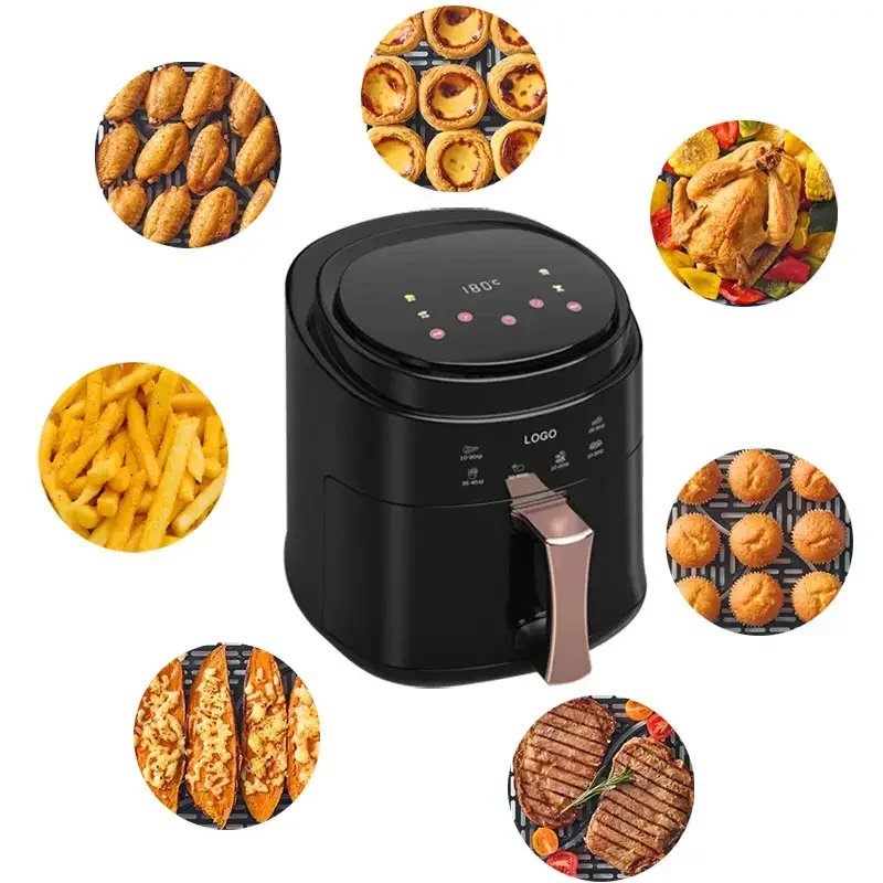 2800W 5L 6L 8L Digital Control - Air Fryer 5L Digital 评论和价格