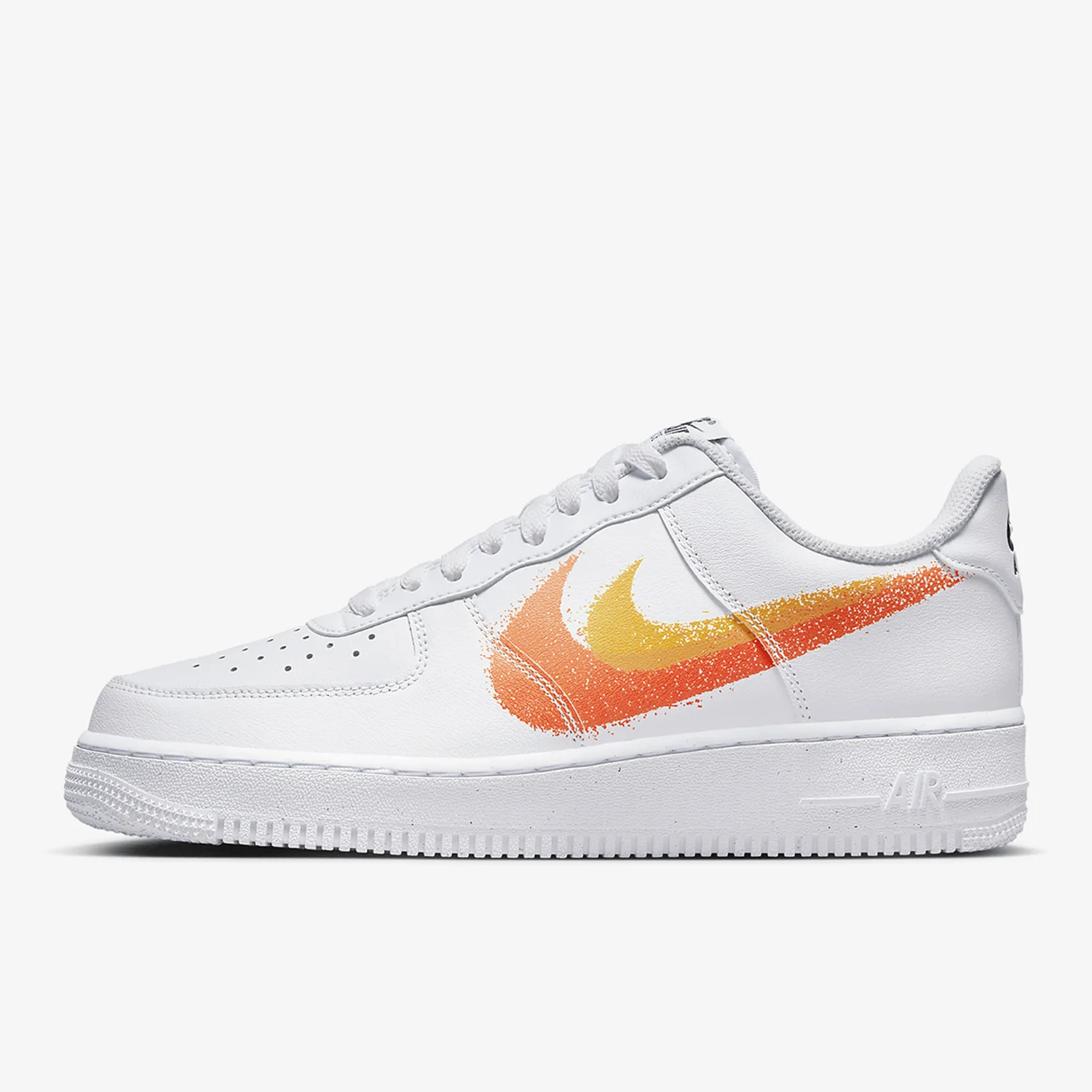 حذاء Nike الأصلي AIR FORCE 1 '07 بخطاف مزدوج للرجال والنساء للرياضة والترفيه FJ4228-100