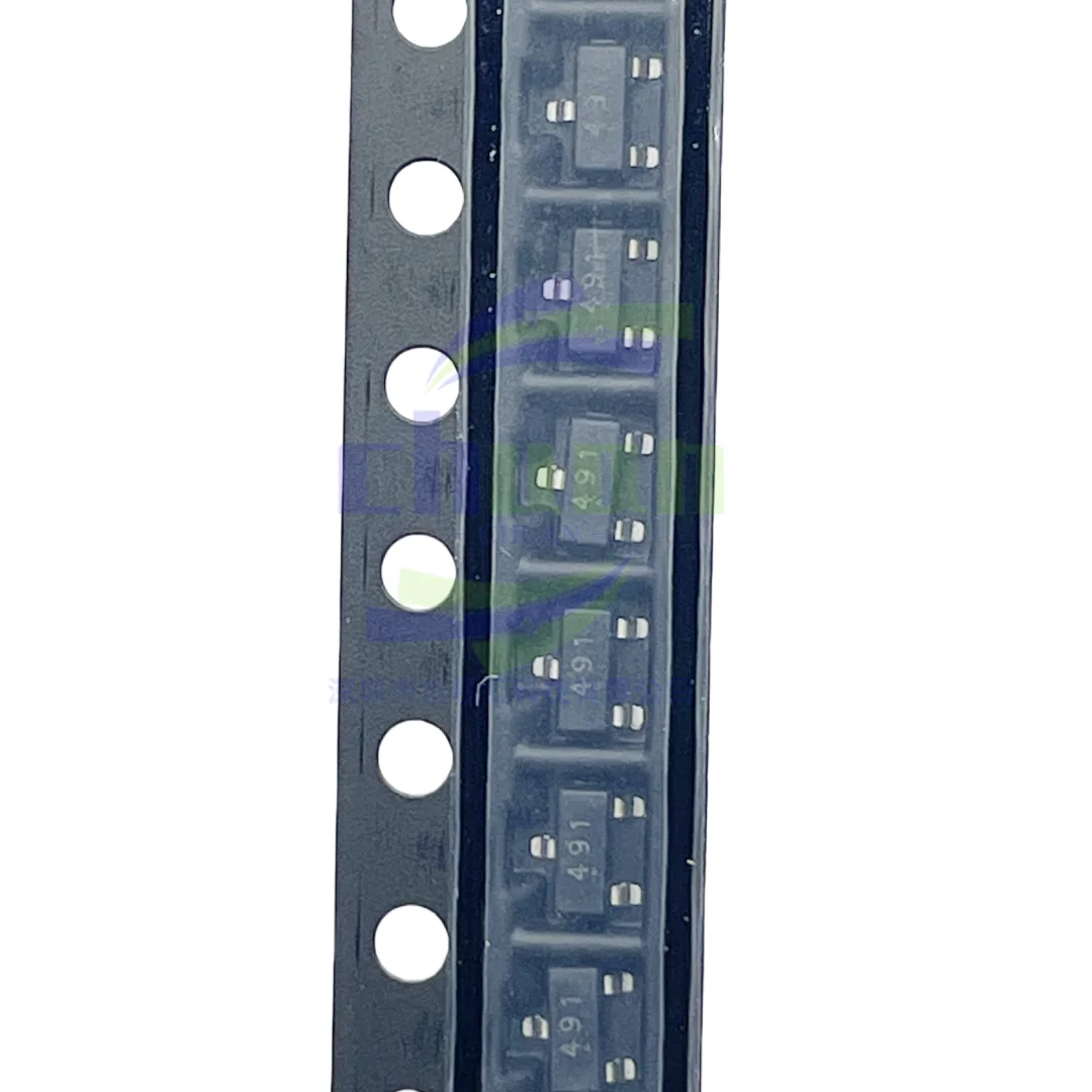 Original genuine goods FMMT491 screen printing 491 SOT-23 60V 1A NPN transistor triode