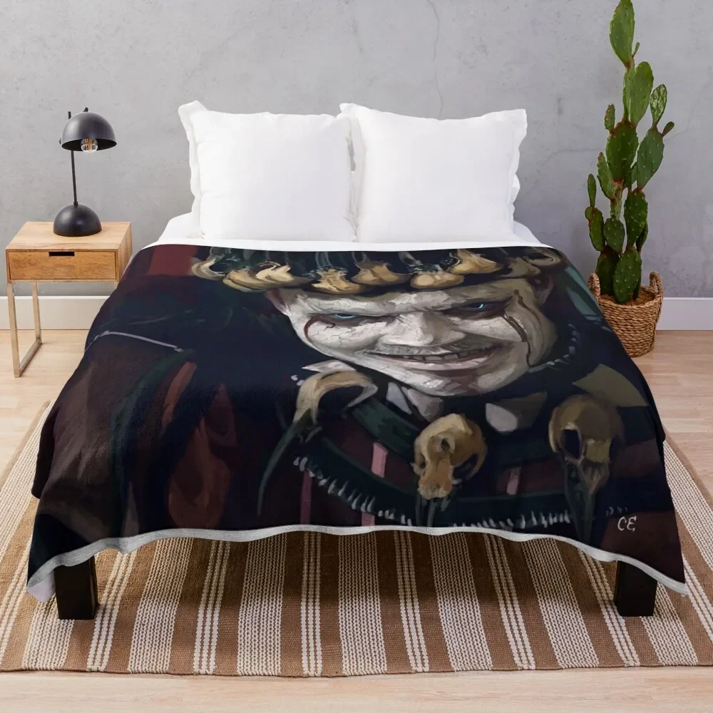 

Ivar the Boneless King of the Vikings Painting Throw Blanket Plush Extra Large Throw Personalized Gift Winter beds Blankets