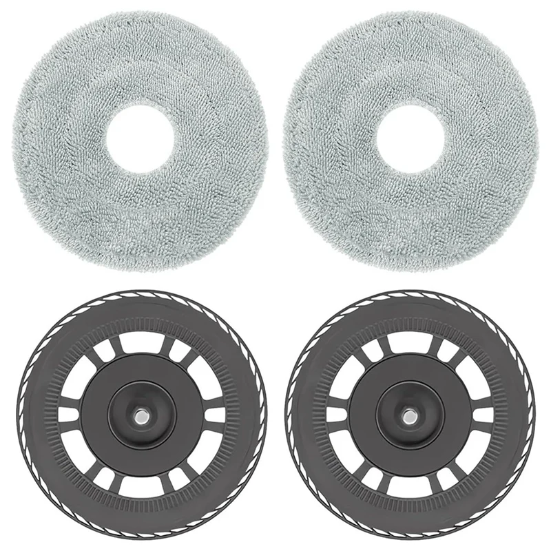 Replacement Mop Plates Pads For Dreame L10S Pro Ultra Heat, L20 Ultra, X40 Ultra Robot Vacuum Cleaner Parts