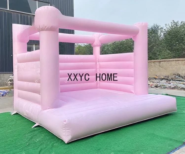 13x13 Party Wedding Bouncy Castle Inflatable Bouncer White Bounce House For Kids Adults Jumping