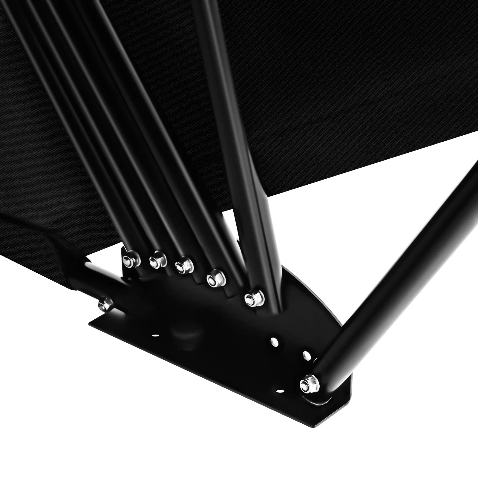 Freistehender Motorrad-Unterstand 270×105×155cm Oxford Wasserdichtes Outdoor-Schutzzelt für Motorräder, E-Bikes und Roller – Detail 4