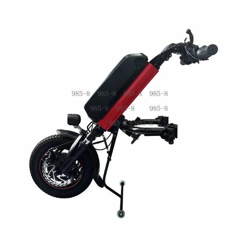 12 Inch Wheelchair Electric Tractor A6, 500W Handcycle Conversion Accessory for Handicapped Users