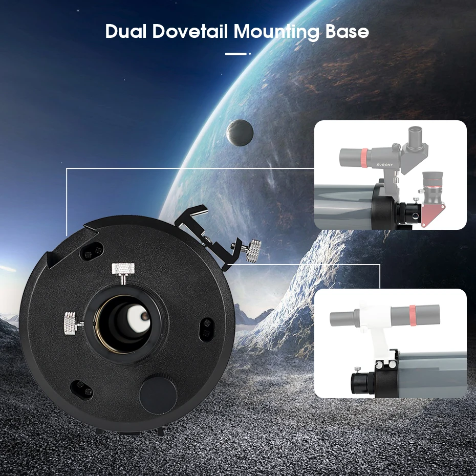 Svbony MK90/MK105/MK127 MaK-Teleskop, tragbares Grab-and-Go-Design für die Mond-Planeten-Nebelbeobachtung, Maxutov Cassegrain – Detail 23