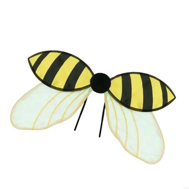 B95F النحل الجناح البريق الملاك الجناح تلعثم النحل الجناح النحل زي الاكسسوارات Fairys الملاك الجناح للنساء الفتيات الهدايا #4