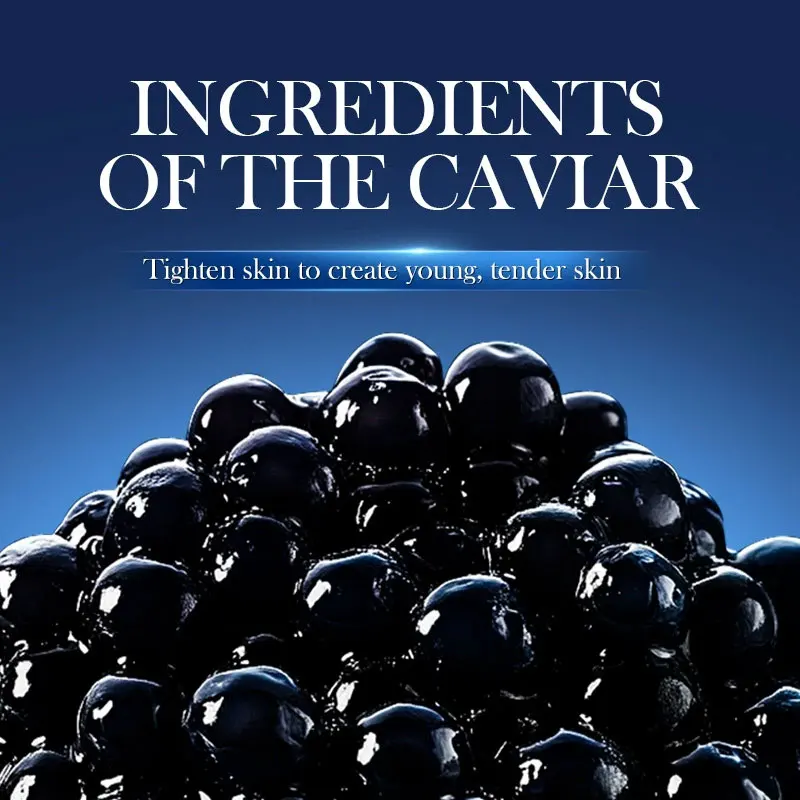 Caviar Anti-Wrinkle Face Cream Collagen Anti-Aging Firming Lift Fade Fine Lines Moisturizing Smooth Brighten Skin Care Products - Image 5