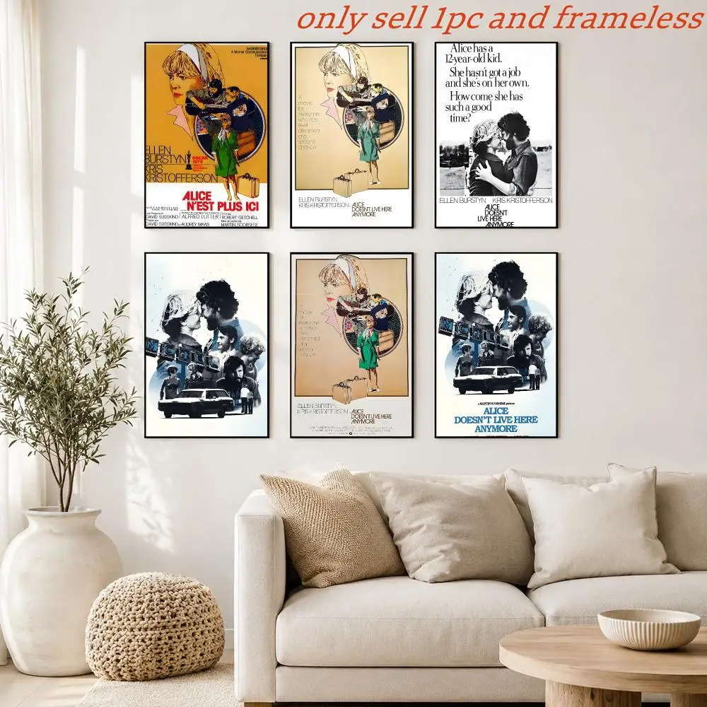 Alice Doesn't Live Here Anymore Poster Print Home Living Room Bedroom Entrance Bar Cafe Art Painting Decora