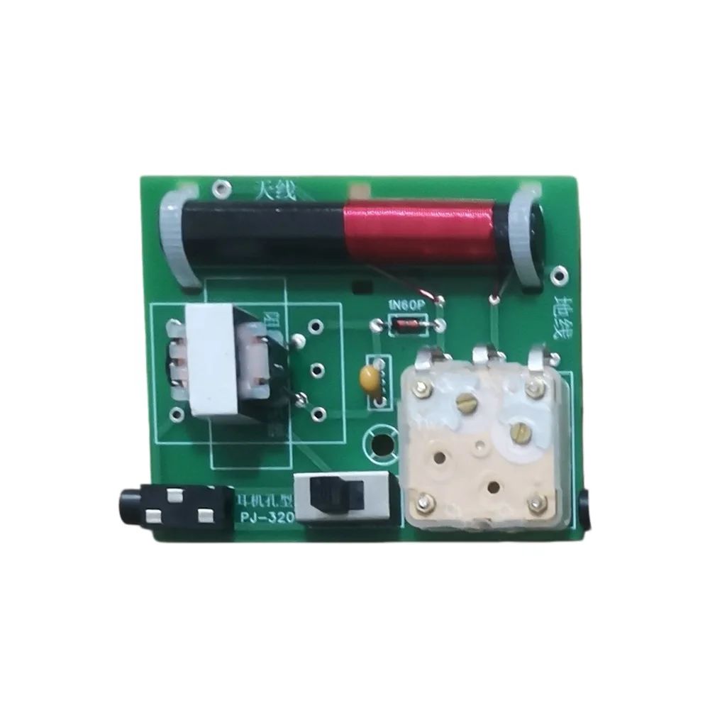 For For crystal Radio Enthusiasts: Impedance Matching Transformer for DIY Radio Kits with Ferrite Rod Coil Tuning Capability