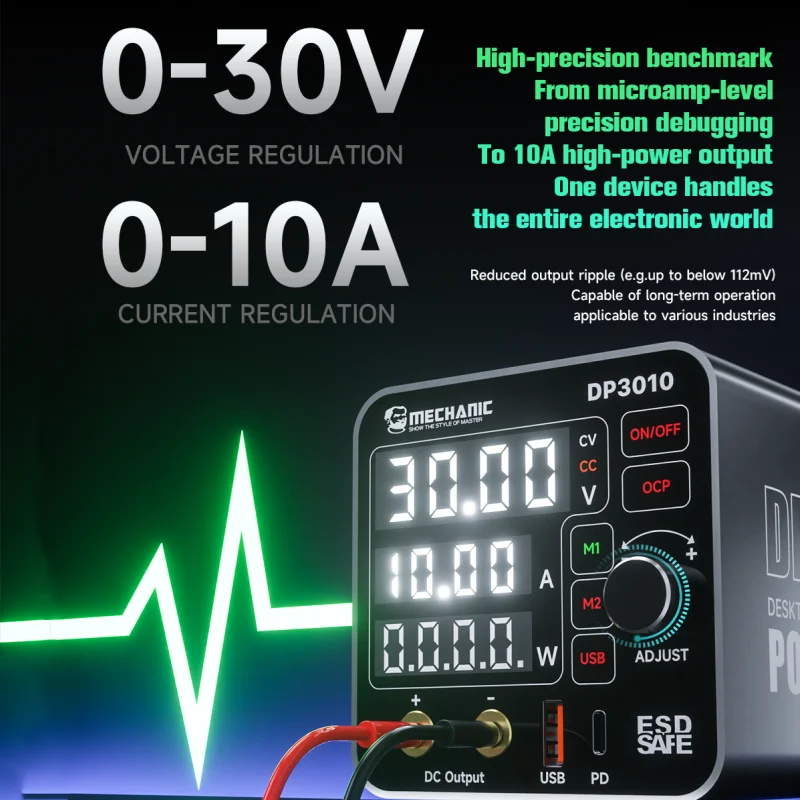 MECHANIC DP3010 300 Вт мощная электростанция с широким напряжением для ноутбуков мобильных телефонов переносной инструмент для быстрой зарядки