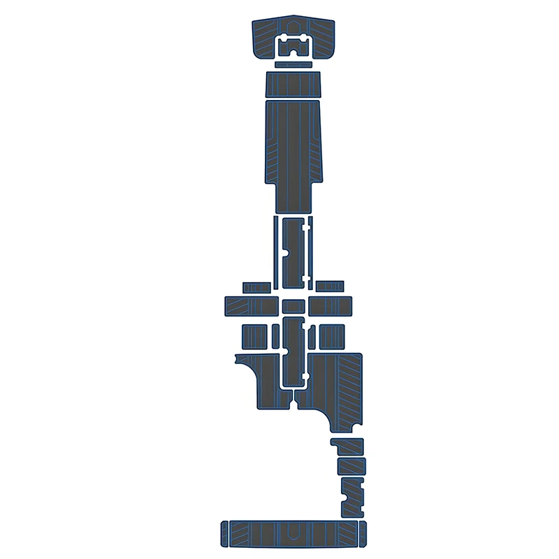 WSM إيفا وسادة رغوة جت سكي الحصير الجر البحري لمستخدمة الصدمات 28 سطح مخصص إيفا رغوة قارب الأرضيات