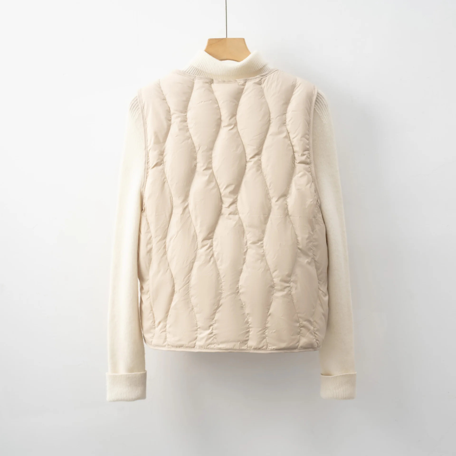 新しい 90% ダックダウンベスト春秋の女性超軽量ダウンファッションベスト多用途チョッキ