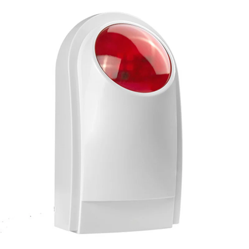 Tuya alarma de luz y sonido Wifi hogar alto decibelio 110dB sensor de luz estroboscópica sistema de seguridad de red aplicación remota