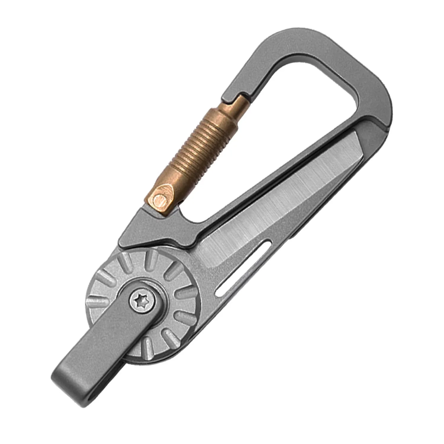 Edc Car Carry - New Mini Titanium Alloy Keychain Car
