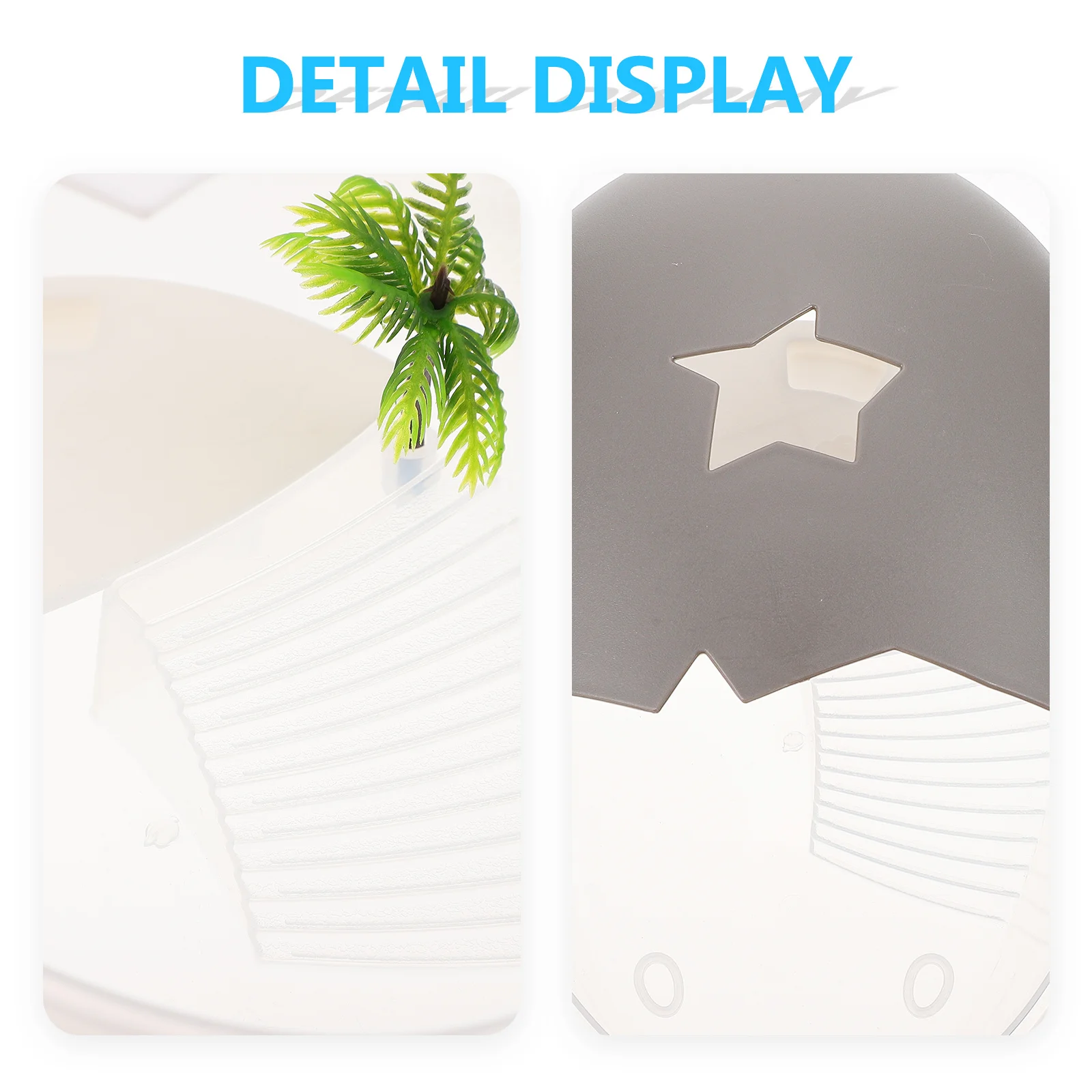 

Turtle Tank Basking Platform Large Capacity PP Material Reptile Rest Feeding Breeding Area Leak Proof One Piece Molding