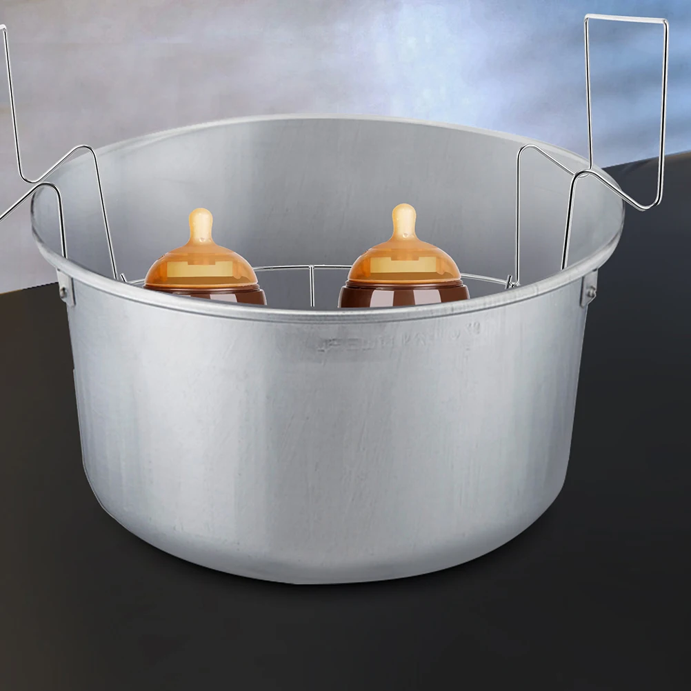 

2Pcs Stainless Steel Canning Rack Multi-Functional for Water Bath Canner Mason Jar Holder Kitchen Canning Accessories
