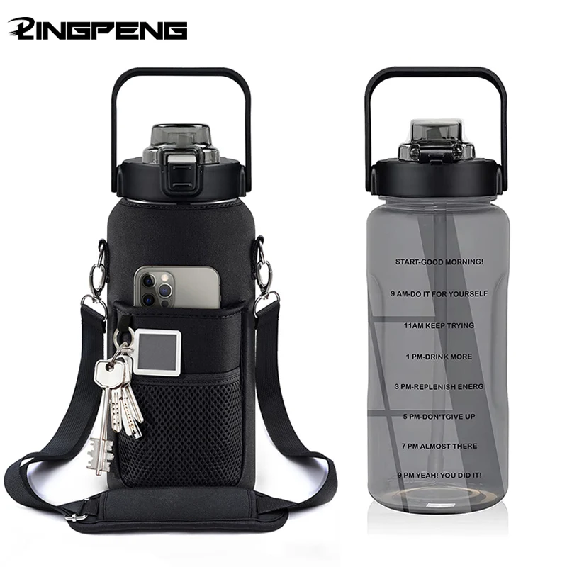 Sport Water Bottle Covers Cellphone Holder Large Capacity Mo