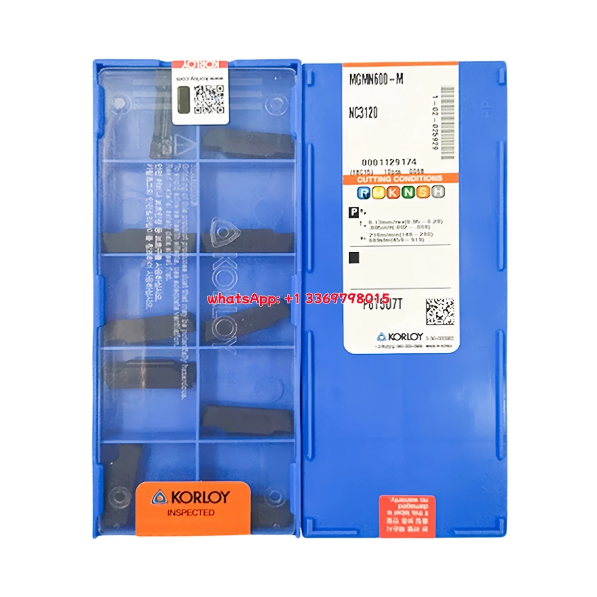 

KORLOY Original MGMN MGMN150 200 250 300 400 500 600 -G M NC3120 NC3220 NC6210 PC215K PC230 Groove Insert