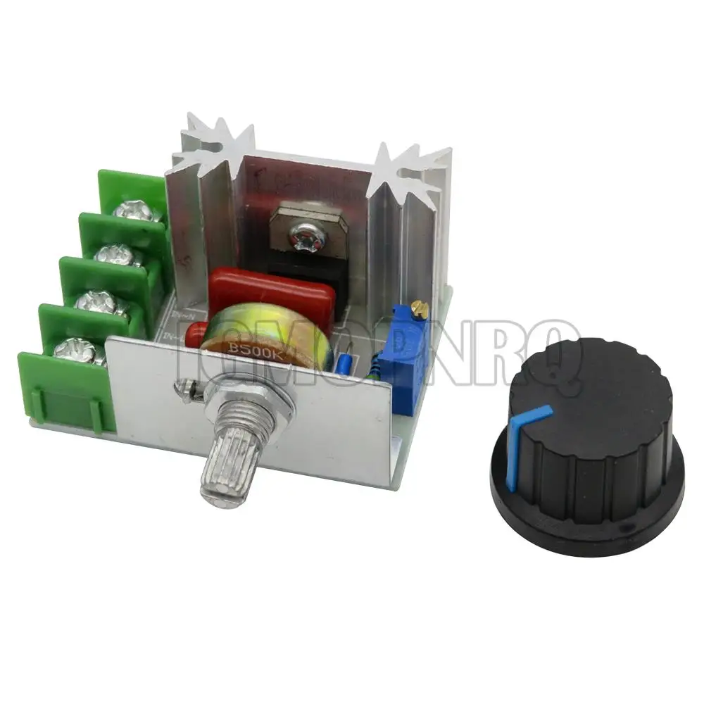 PUMUDDSY Voltage regulator AC 220V 2000W SCR Power regulator Dimming Dimmers Motor Speed Controller Thermostat Electronic Module