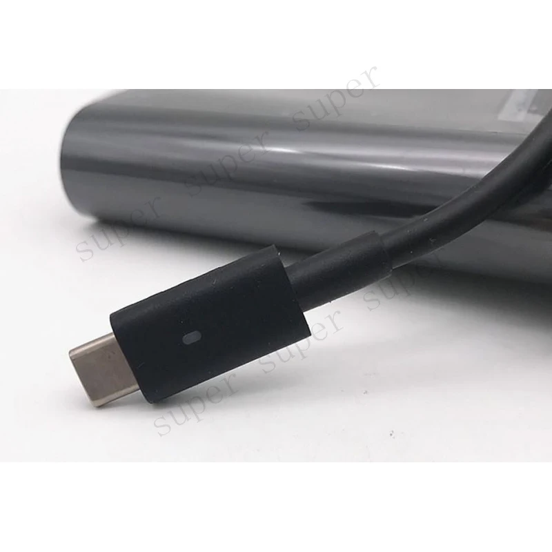 S+   20V 6.5A 130W Type-C AC Adapter Charger For Dell Alienware x14 R2 Gaming Laptop view 4