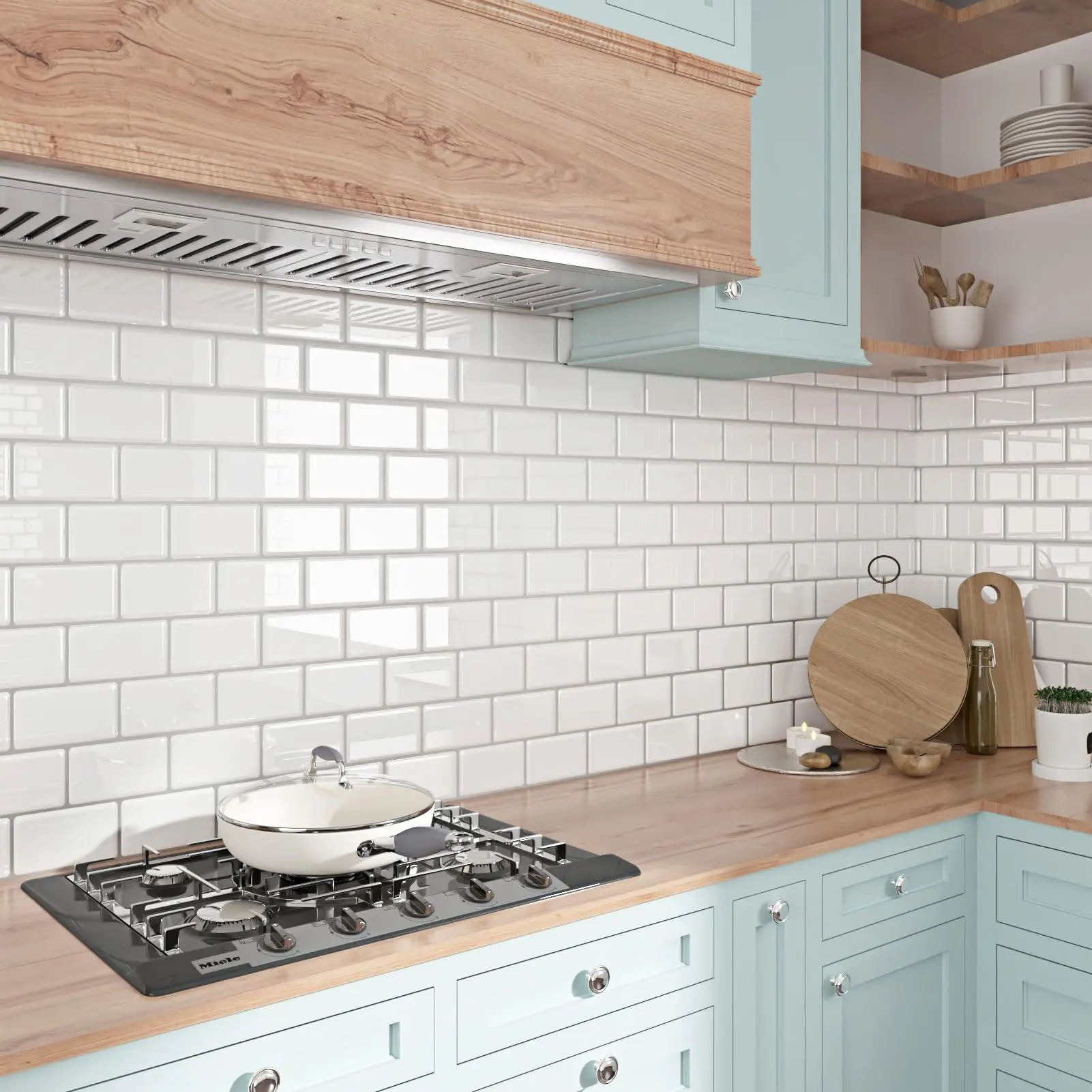 10PCS wall stickers 3D Marble Effect Tile Stickers Waterproof Self Adhesive Panels for Kitchen Wall Floor Renovation Home Decor