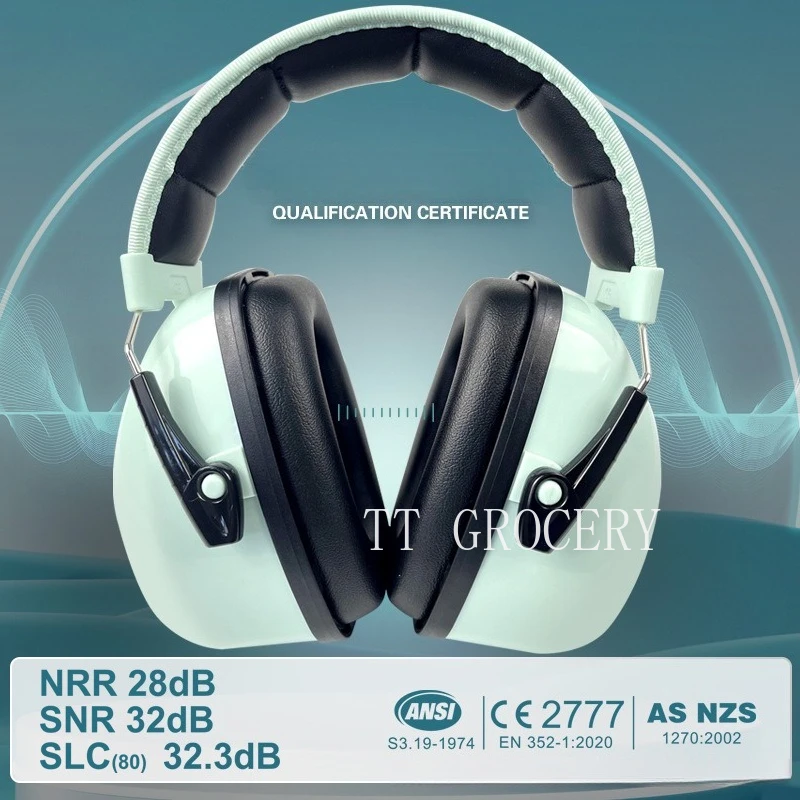 ANSI Professional Noise Cancelling Earmuffs Adjustable Hearing Protection Headset for Shooting Work Travel & Outdoor