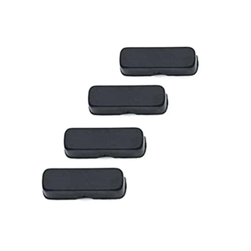 XBOX360 슬림 XBOX ONE S/X 블랙 하우징 케이스 고무 커버 게임 액세서리 충격 방지 용 4 개/대 고무 피트 교체