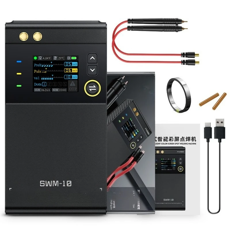 

Портативный аппарат для точечной сварки, профессиональный ручной, для мобильных телефонов, литиевых аккумуляторов, никелевых листов, с сенсорной сварочной головкой