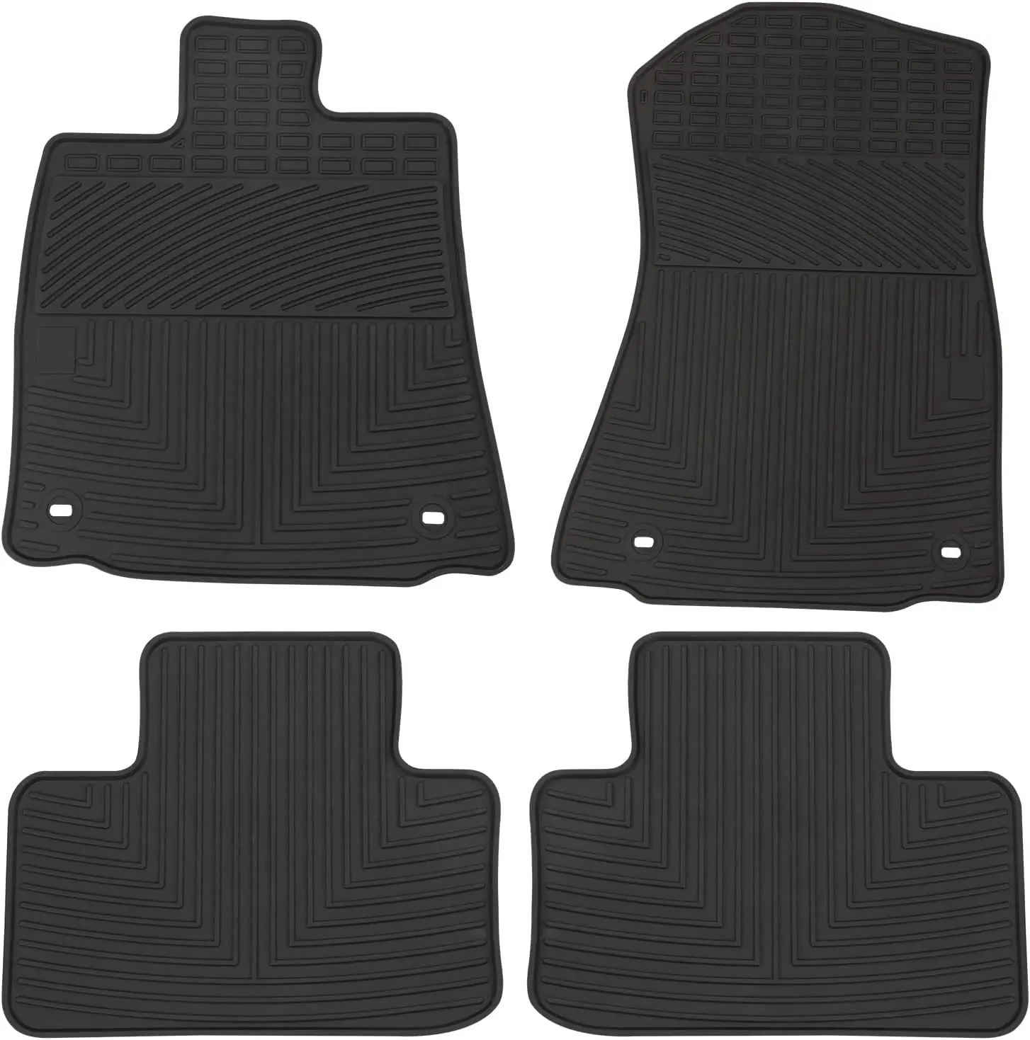

Custom Fit Car Floor Mats for Lexus IS Models 2014-2025, Black Rubber All Weather Protection