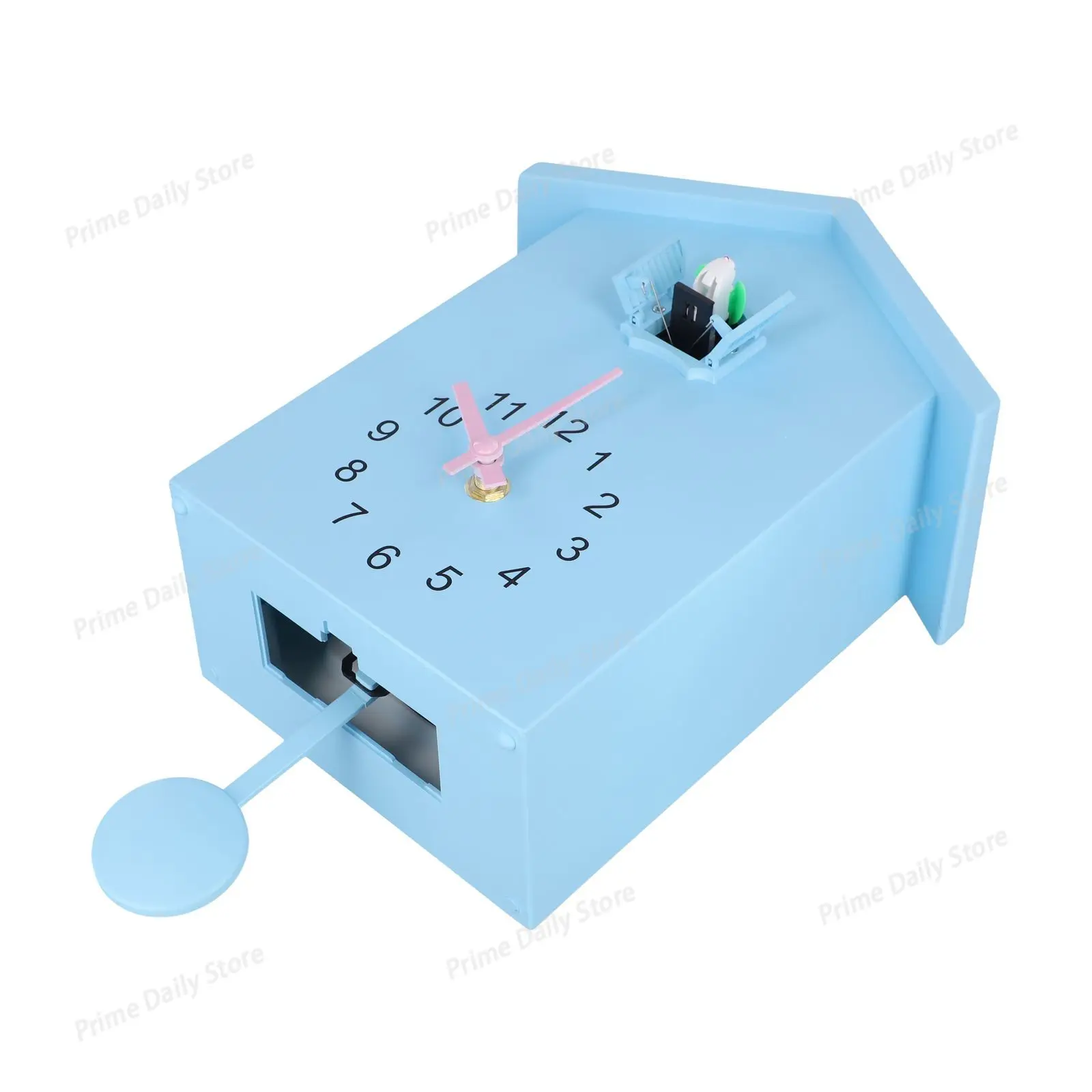 1pc Clock Equipment Kitchens Living Room Modern Offices Room Supplies Art Battery Powered Bedrooms Bird House Cuckoo Clock