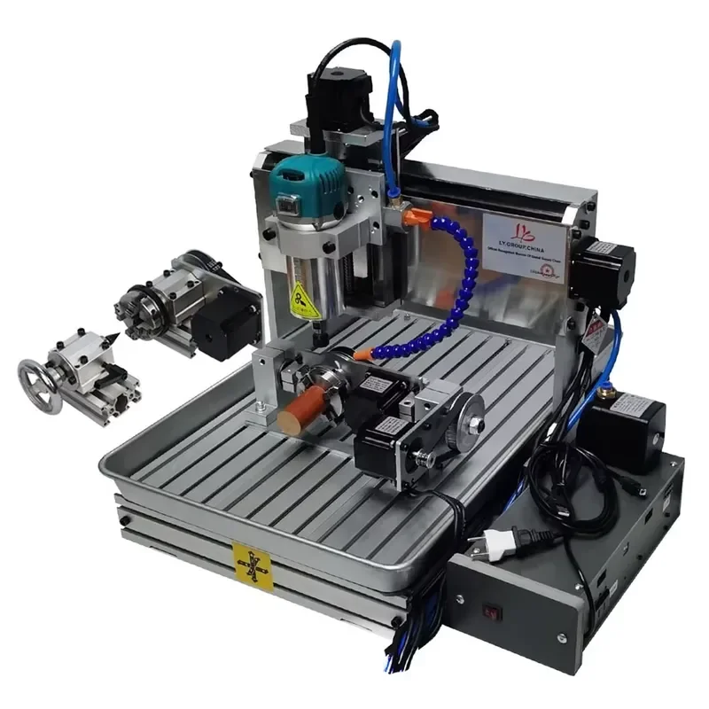 CNC Router Engraving Carving Machine Wood Aluminum Metal 3axis 4axis 5axis Milling and Drilling
