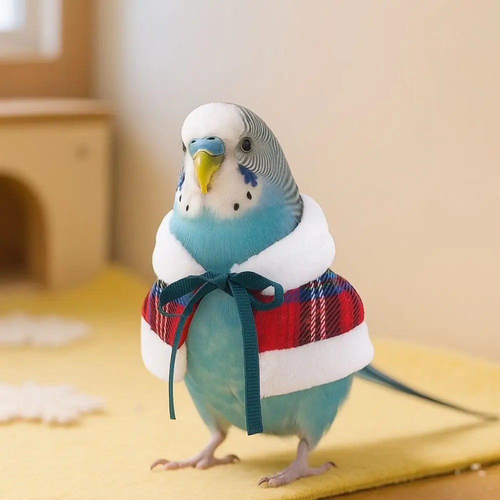 عباءة الهامستر الدافئة المقاومة للرياح، ملابس الهامستر للحيوانات الأليفة الاحتفالية، قابلة للتعديل، ملابس تنكرية مريحة للحيوانات الأليفة لعيد الميلاد #3