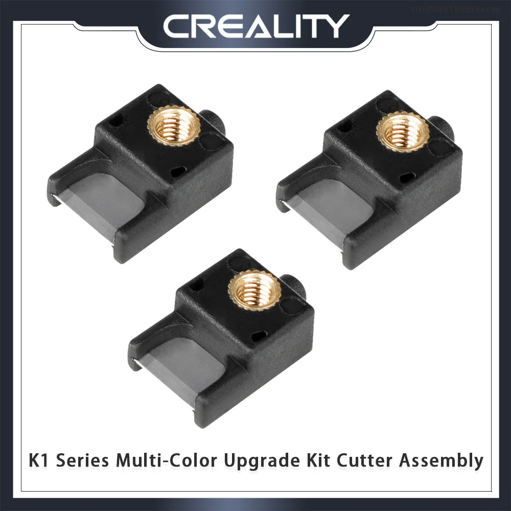 

Creality Original 3Pcs Filament Cutter for CFS Upgrade Kit Fast Cut-off for K1 Series Multi-Color Printing Upgrade Kit Cutter