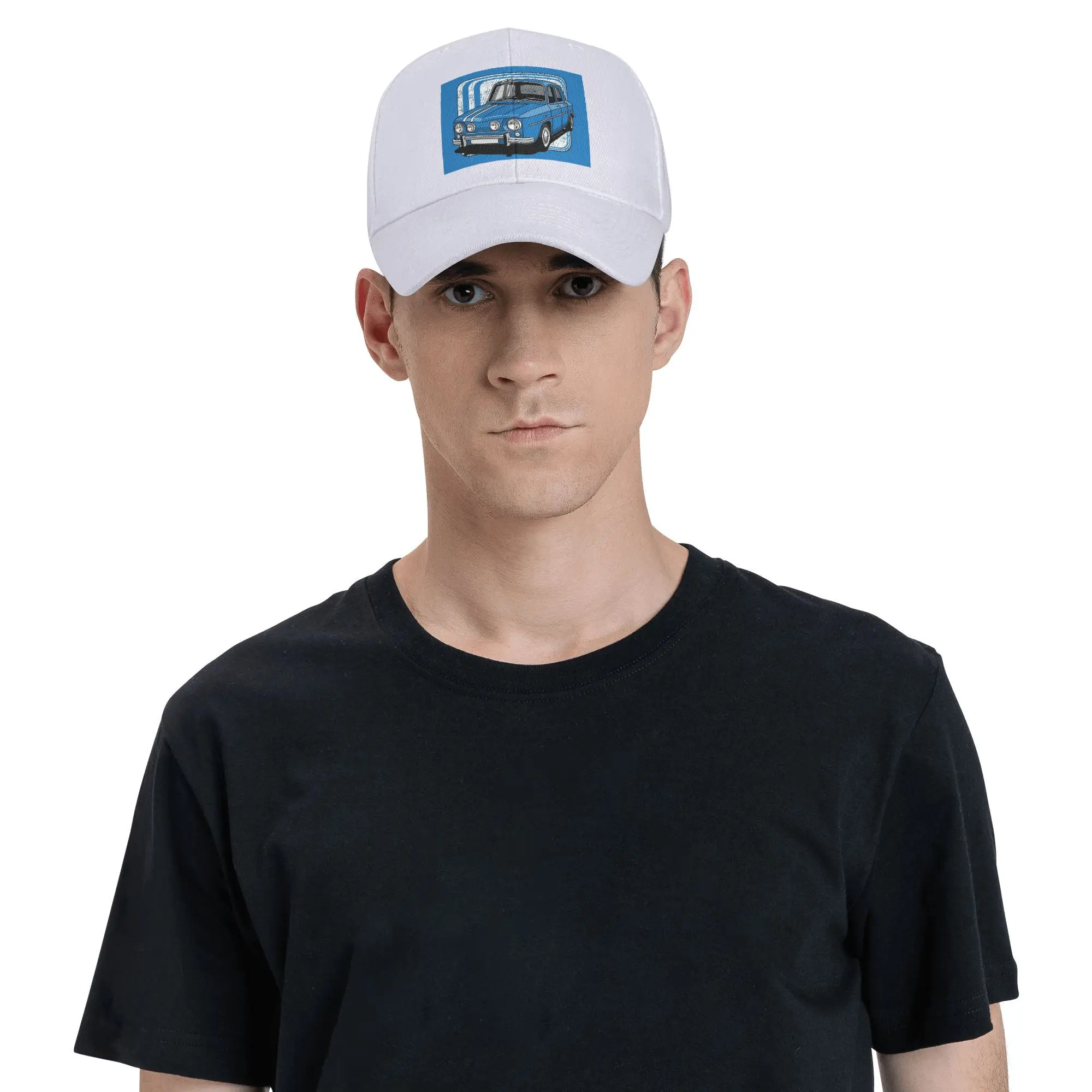 

My drawing of the blue French sports saloon Gordini Baseball Caps Snapback Fashion Baseball Hats Breathable Outdoor Unisex