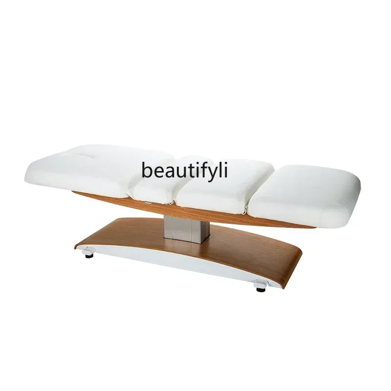 Electric Physiotherapy Massage Heating Multifunctional Intelligent Facial Bed Beauty  Dedicated High-End Spa Bed