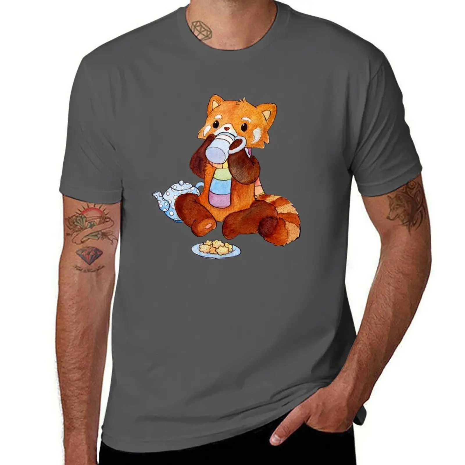 

Red Panda T-Shirt funny t shirts cotton cotton t shirts high quality T-Shirt
