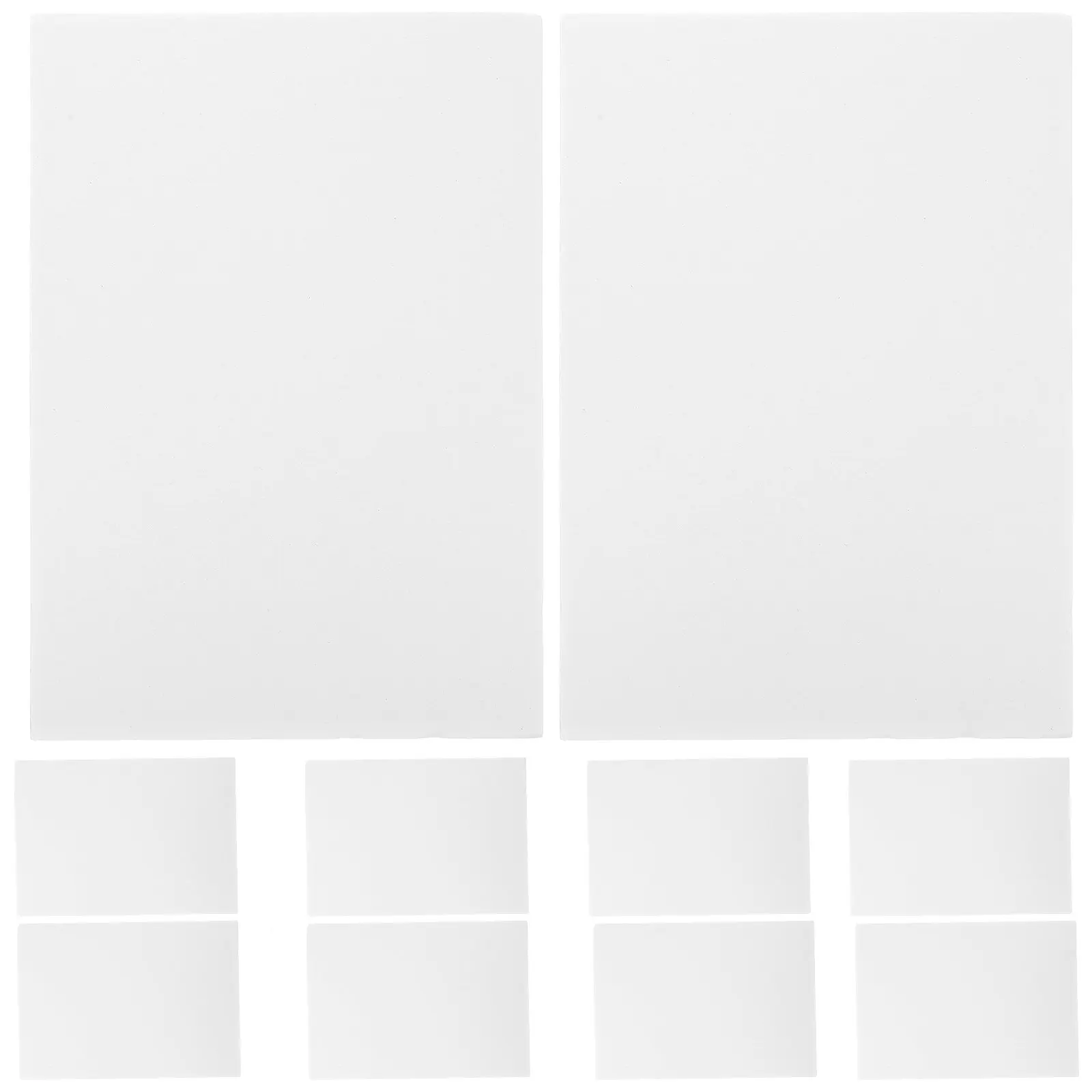 

10Pcs Large Foam Boards Blank Thick Foam Board for Crafting DIY Props Art Painting Sheets Thick Poster Board Blank Foams Boards