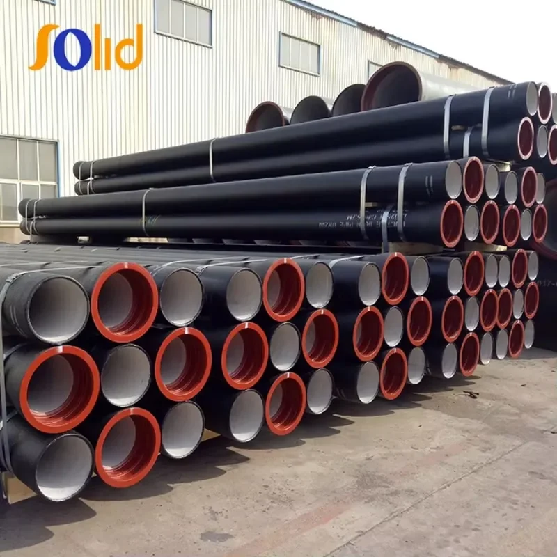 ISO2531 EN545 EN598 Tyton Type Casting DCI Ductile Cast Iron Pipe Specifications