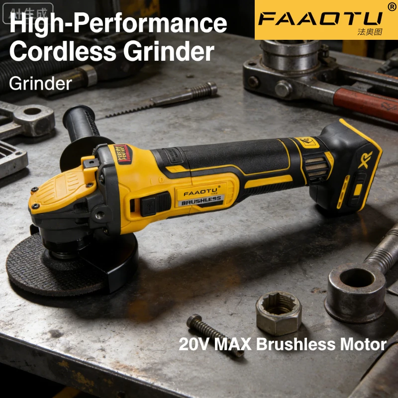 FAAOTU409 FLEXVOLT ADVANTAGE 20V MAX Angle Grinder, Paddle Switch, 4-1/2-Inch to 5-Inch for DW battery