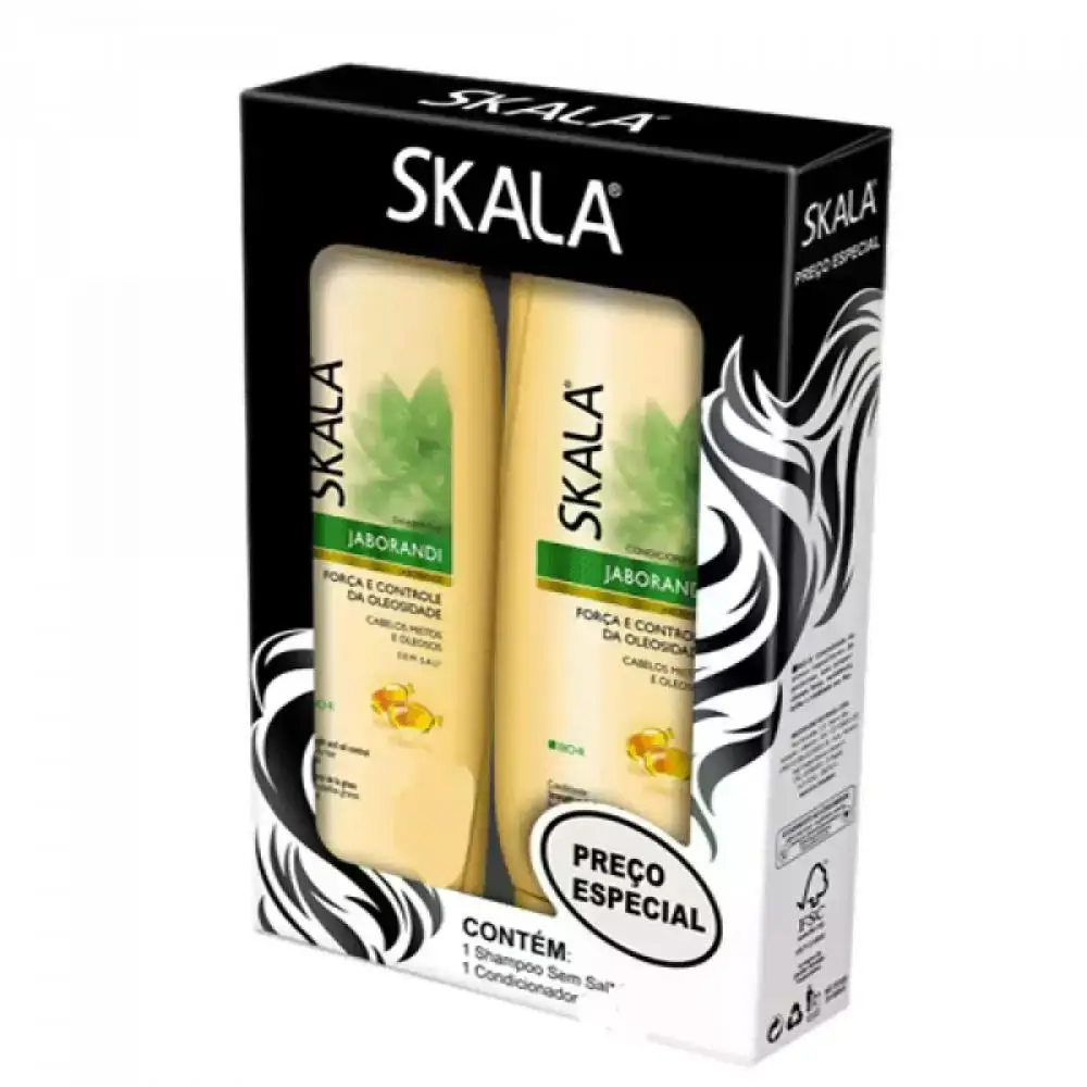 Shampoo + Conditioner Jaborati 700Ml Skala