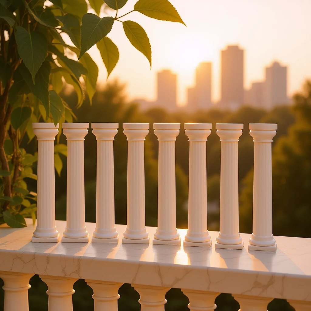 8 قطعة قضبان دعم الكعكة للكعك المتدرج العمود الروماني كعكة تقف أصحاب مستقرة لحدث الزفاف عيد ميلاد الزفاف المركزية